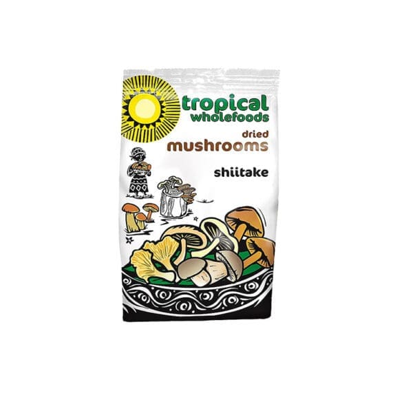 Tropical Wholefoods Dried Shiitake Mushrooms