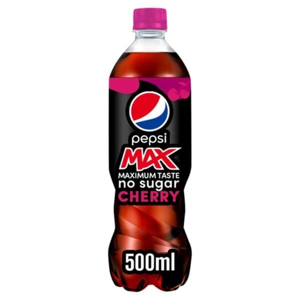 Pepsi Max Cherry Bottle