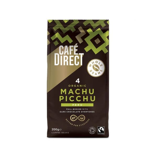 Cafe Direct Fairtrade Org Machu Picchu Whole Beans