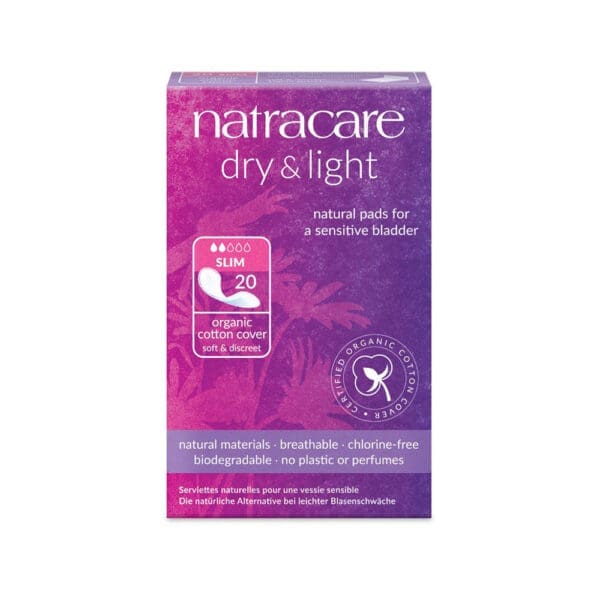 Natracare incontinence Pads