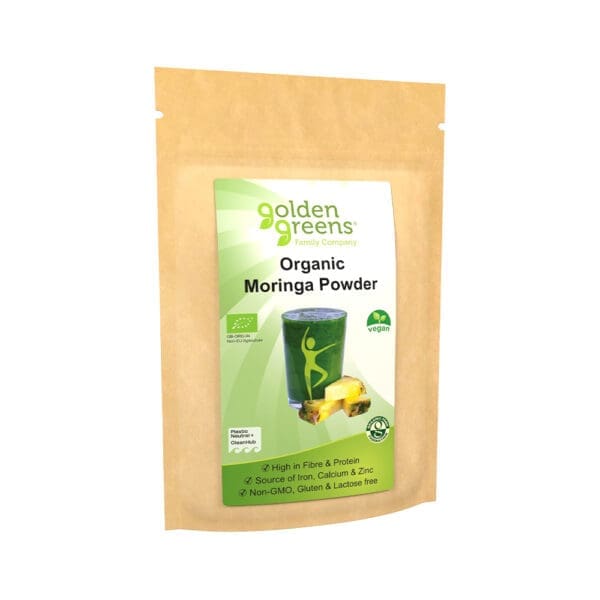 Golden Golden Organic Greens Moringa Powder