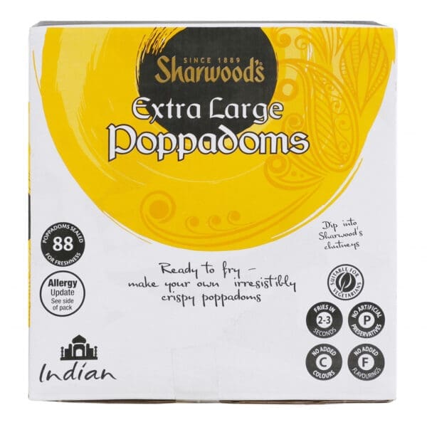 Sharwood's Plain Poppodoms