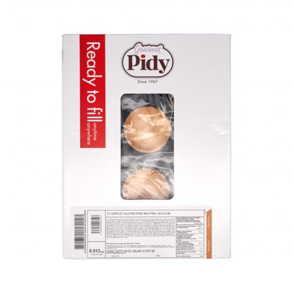 Pidy 8.3cm Gluten Free Neutral Tart