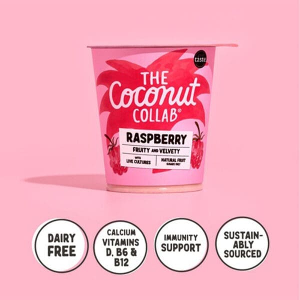 Coconut Collab Raspberry Coconut Yogurt