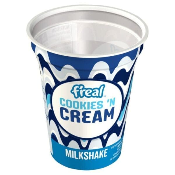 F'real Cookie 'N' Cream Milkshake