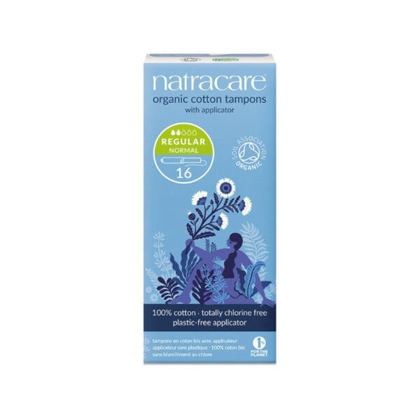 Natracare Tampons Regular Applicator 16s