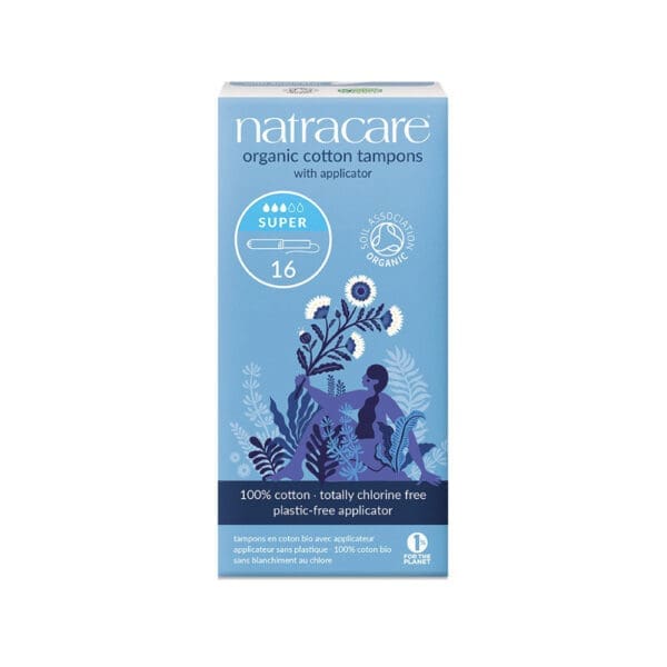Natracare Tampons Super Applicator 16s