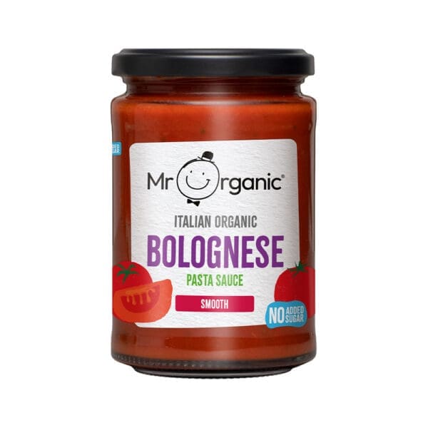 Mr Organic Smooth Bolognese Sauce