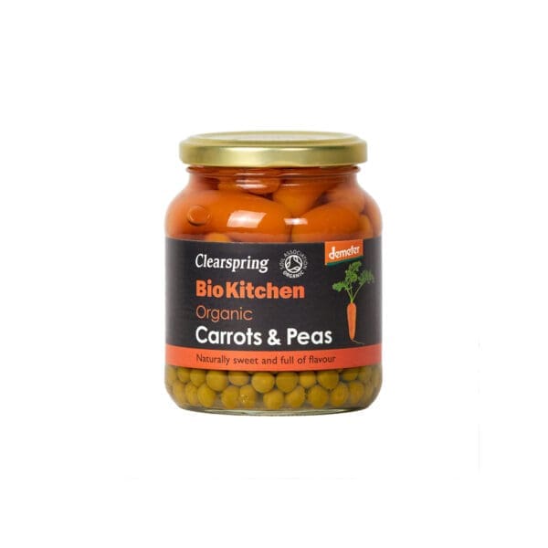 BTO Clearspring Bio Kitchen Organic Carrots & Peas