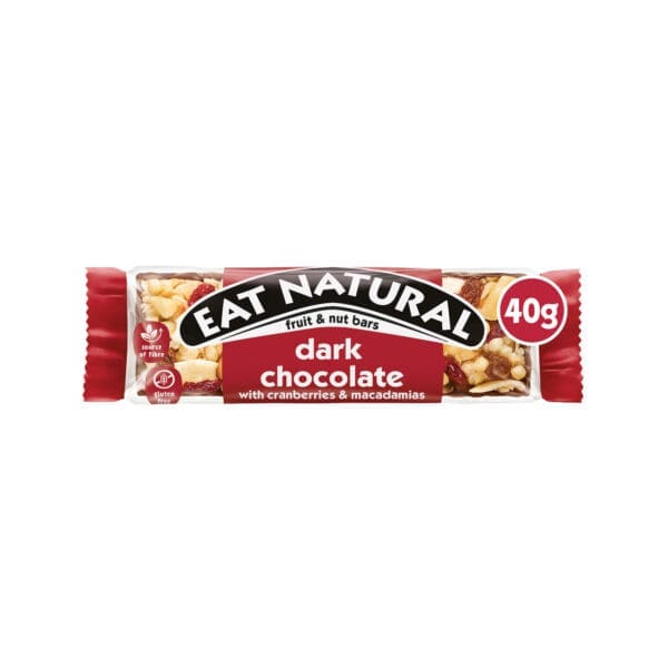 Eat Natural Dark Chocolate Cranberry & Macademia