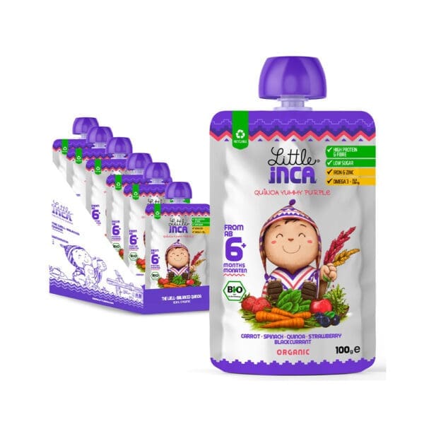 Little Inca Organic Yummy Purple Quinoa