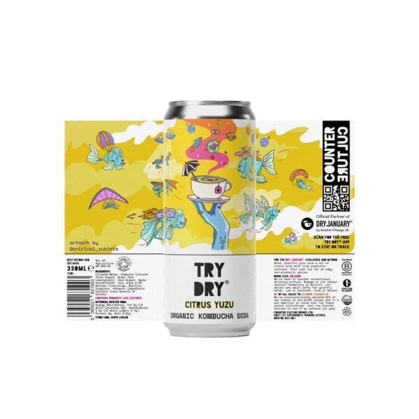 Counter Culture Citrus Yuzu Komucha