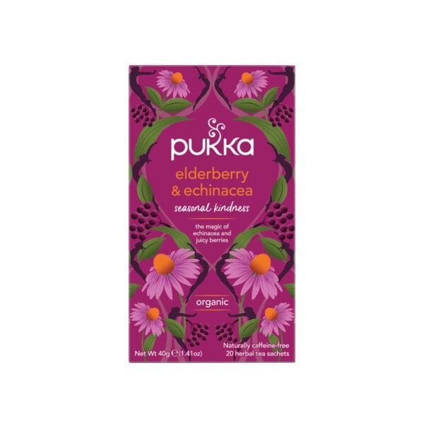 Pukka Organic Elderberry & Echinacea Tea