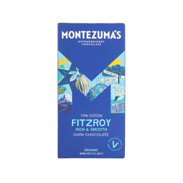 Montezumas Fitzroy Dark Organic 74%