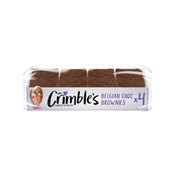 Mrs Crimbles Double Chocolate Brownie Slices
