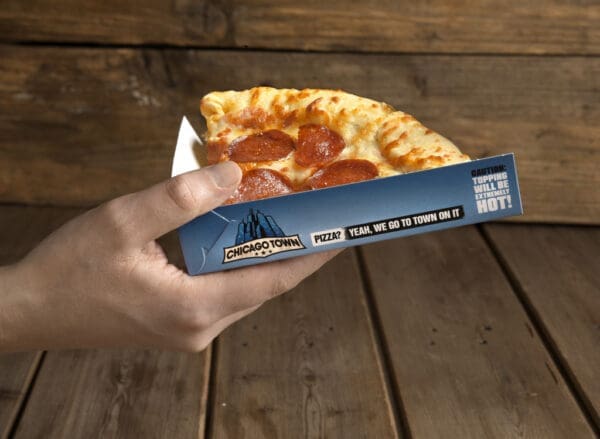 Chicago Town Pizza Quarter Slice Holder