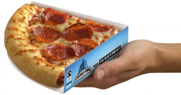 Chicago Town Pizza Quarter Slice Holder - Image 2