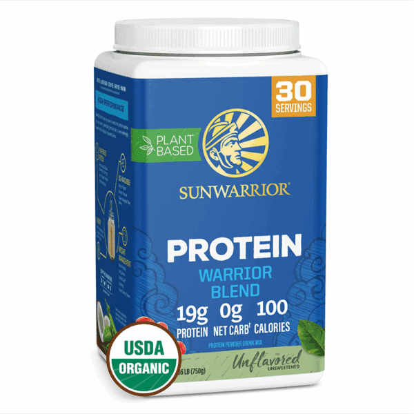 *CLR*Sunwarrior Organic Warrior Blend Natural