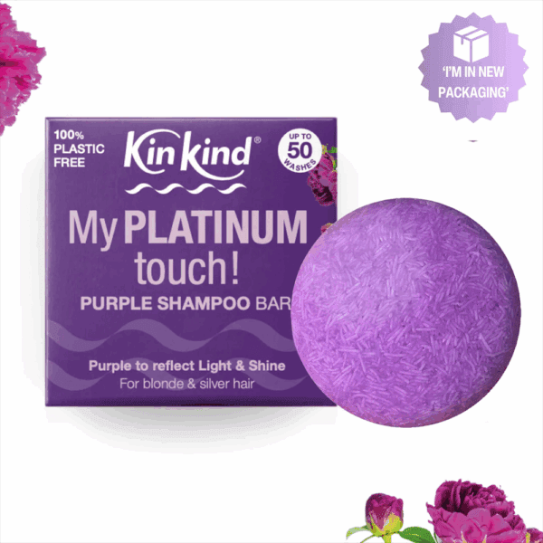 *CLR*KinKind My Platinum Touch! Purple Shampoo Bar