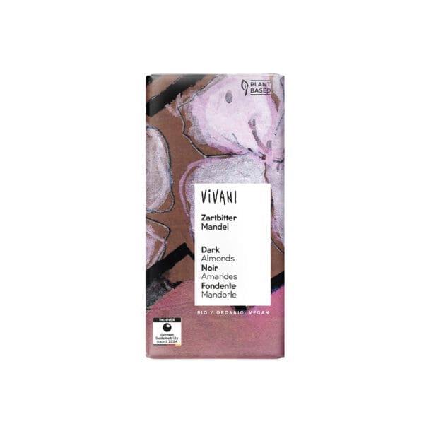 Vivani Organic Dark Chocolate with Almonds