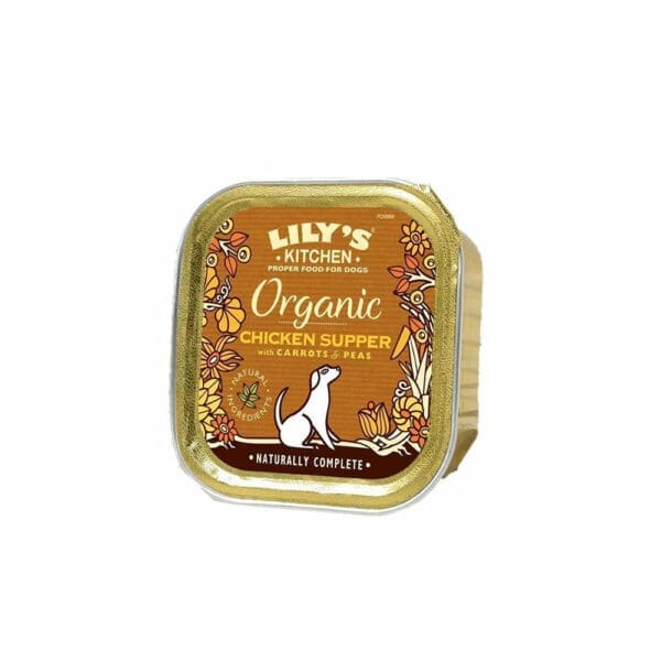 Lily's Kitchen Organic Chicken Supper Dog Food Tray