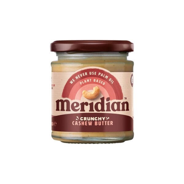 Meridian Crunchy Cashew Butter No Added Sugar