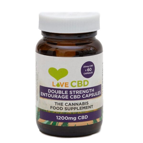 Love CBD Entourage 1200mg Capsules