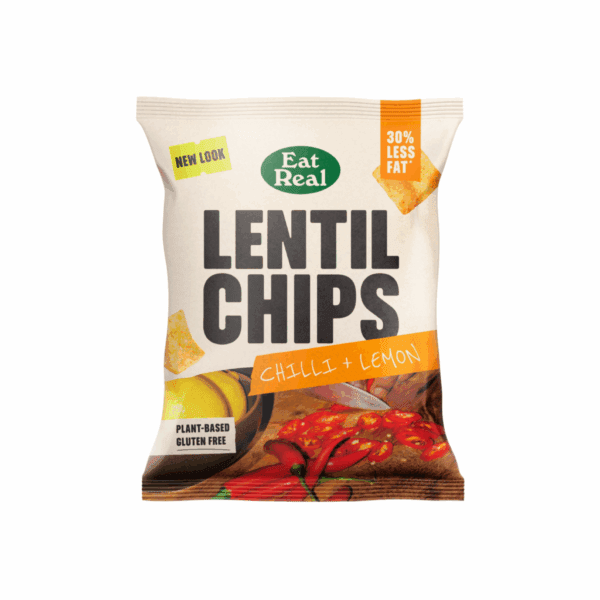Eat Real Lentil Chip Chilli & Lemon
