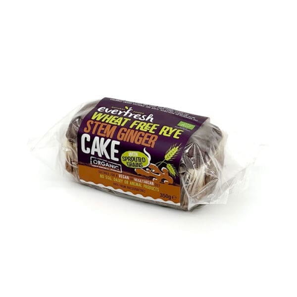 Everfresh Organic Sprouted Rye Ginger Cake
