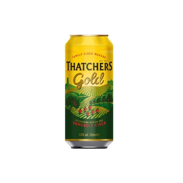 Thatchers Gold Cans