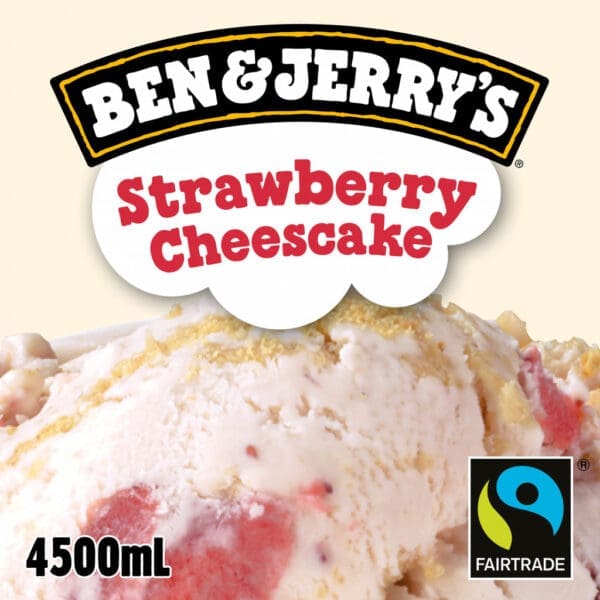 Ben & Jerry's Strawberry Cheesecake