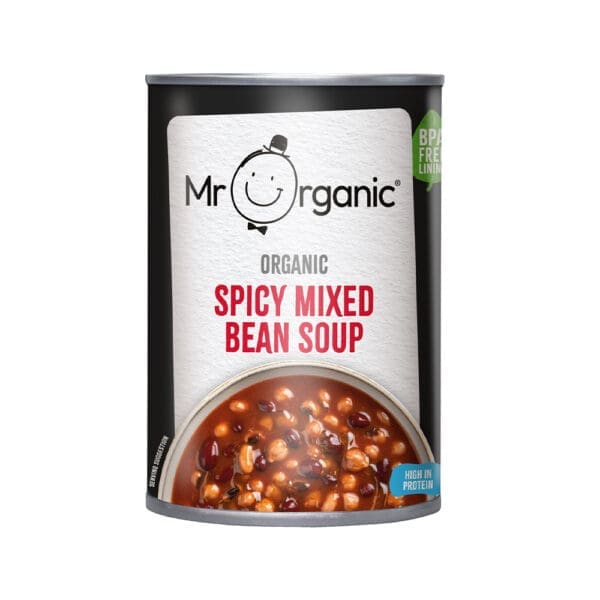 Mr Organic Spicy Mixed Bean Soup