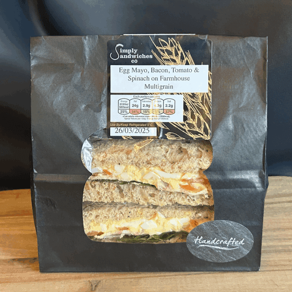 Premium Egg Mayo & Bacon Sandwich