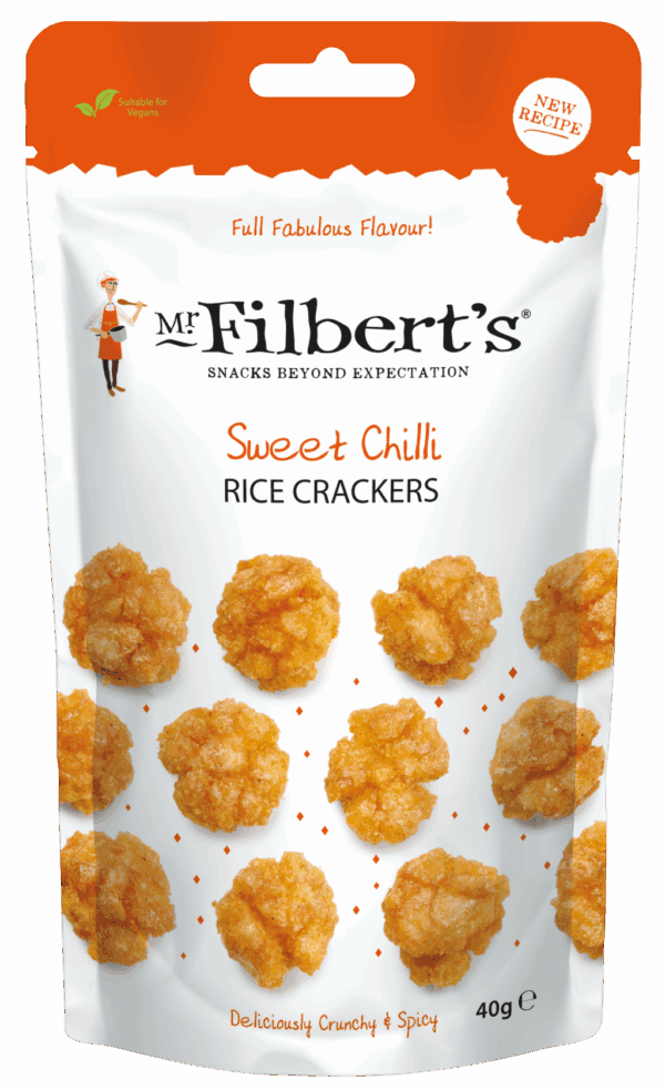 Filberts Chilli Rice Crackers - Image 2