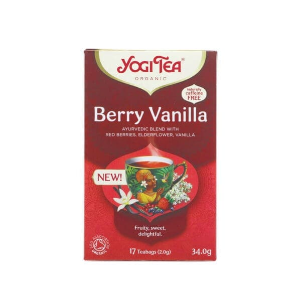 Yogi Tea Organic Berry Vanilla