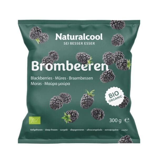Organic Natural Cool Blackberries