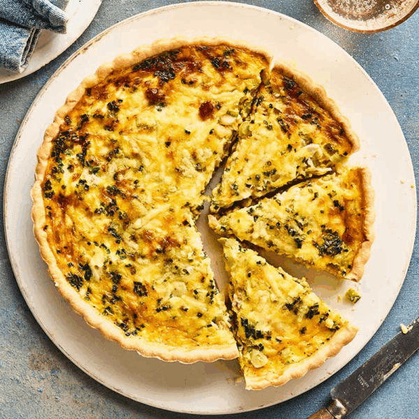 Thorner's Frozen Cheddar and Onion Quiche