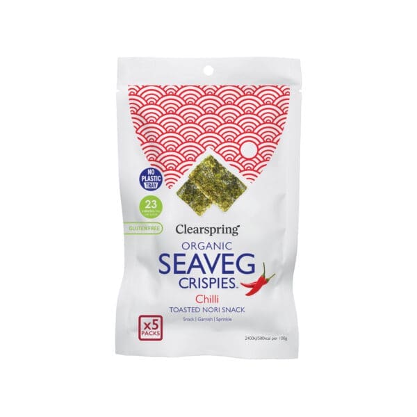Clearspring Organic Seaveg Crispies Multipack Chilli