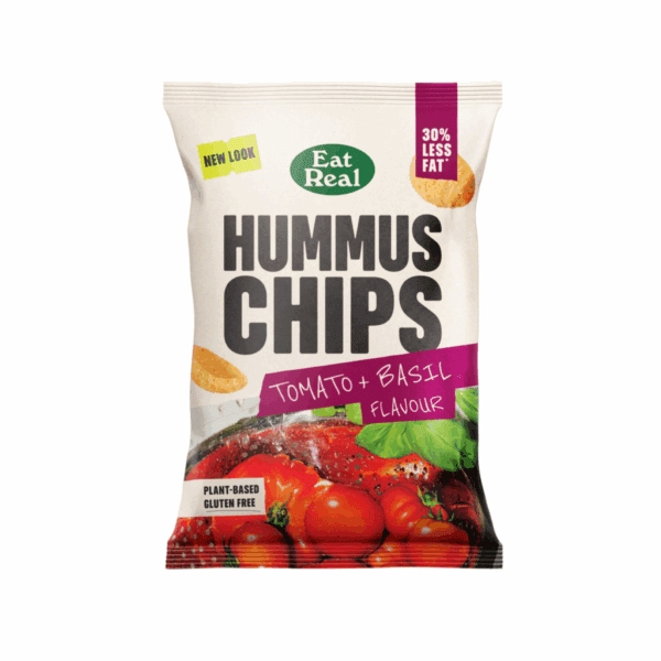 Eat Real Hummus Tomato & Basil Chips
