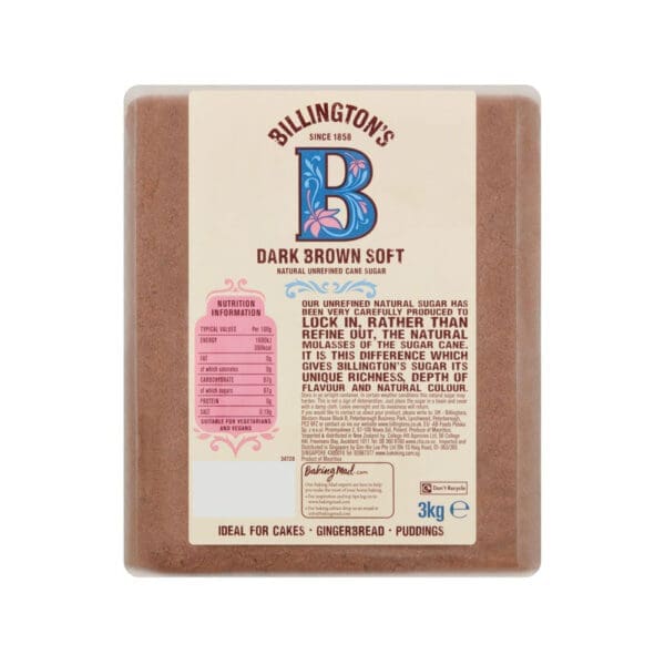Billington's Soft Dark Brown Sugar