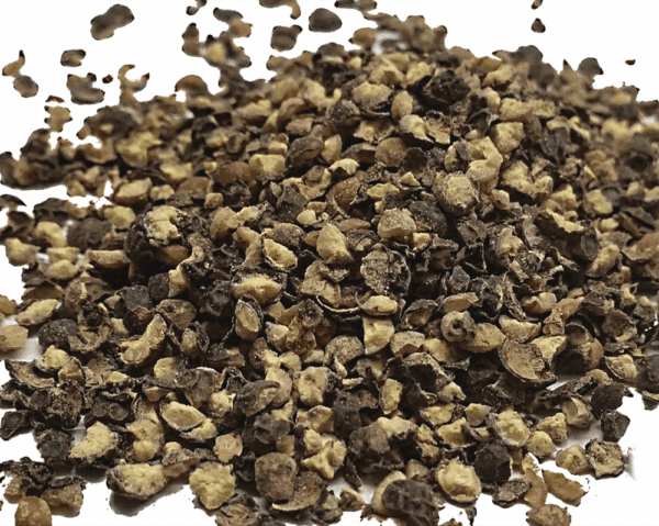 Black Peppercorns Cracked
