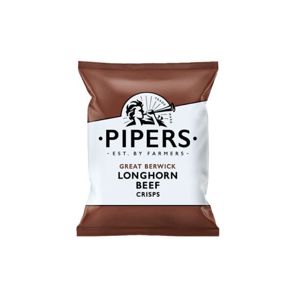 Pipers Longhorn Beef Crisps