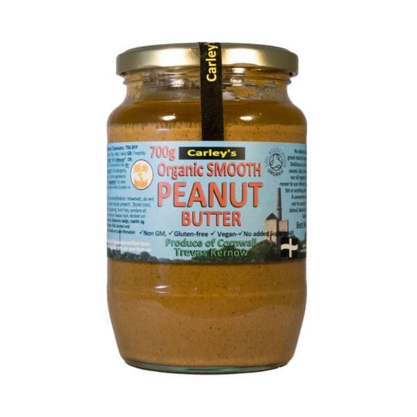 Carleys Organic Peanut Butter Crunchy