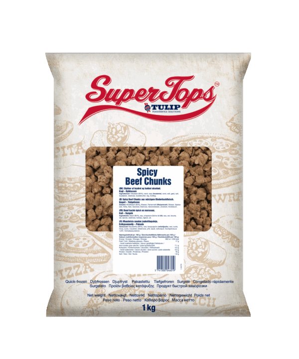 Supertops Spicy Beef Chunks - Image 2