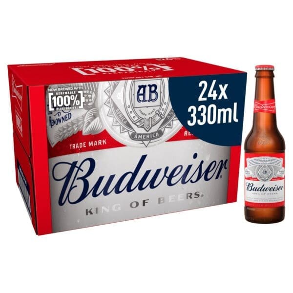 Budweiser Lager Bottle