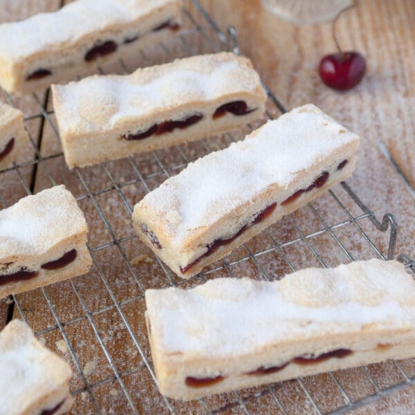 Peck and Strong Cherry Shortbread