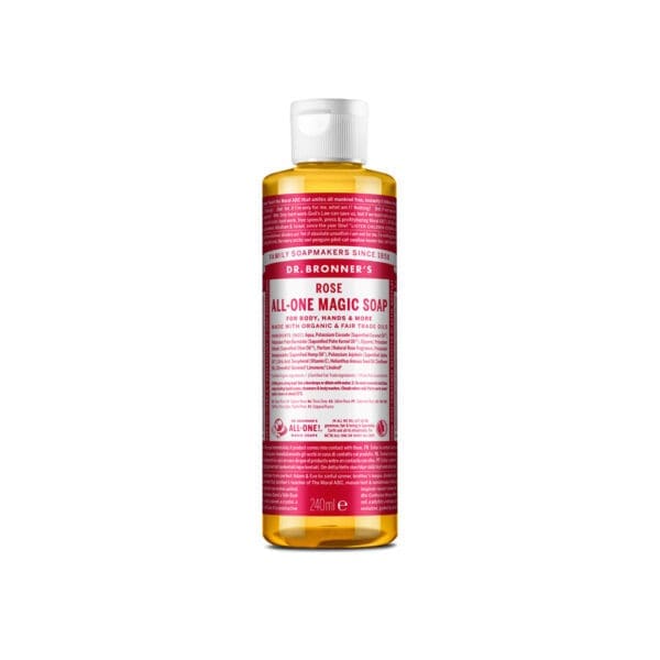 Dr Bronners Rose Liquid Soap