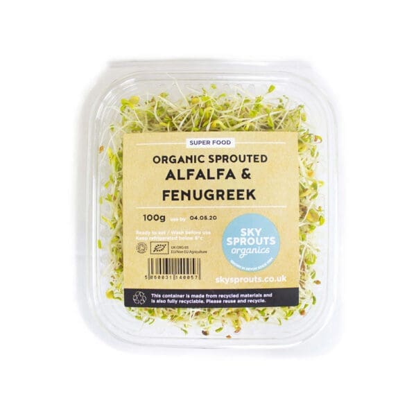 Sky Sprouts Organic Alfalfa and Fenugreek Sprouts