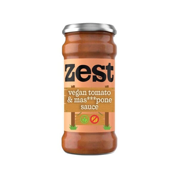 Zest Vegan Tomato Mascarpone Pasta Sauce