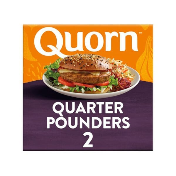 Quorn 2 Quarter Pounders